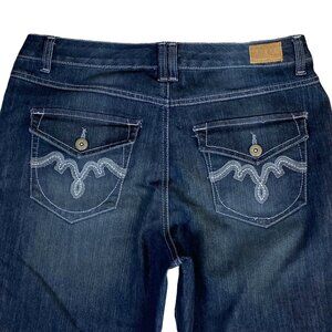 Bandolino Womens Chelsea Jeans Dark Wash Size 8